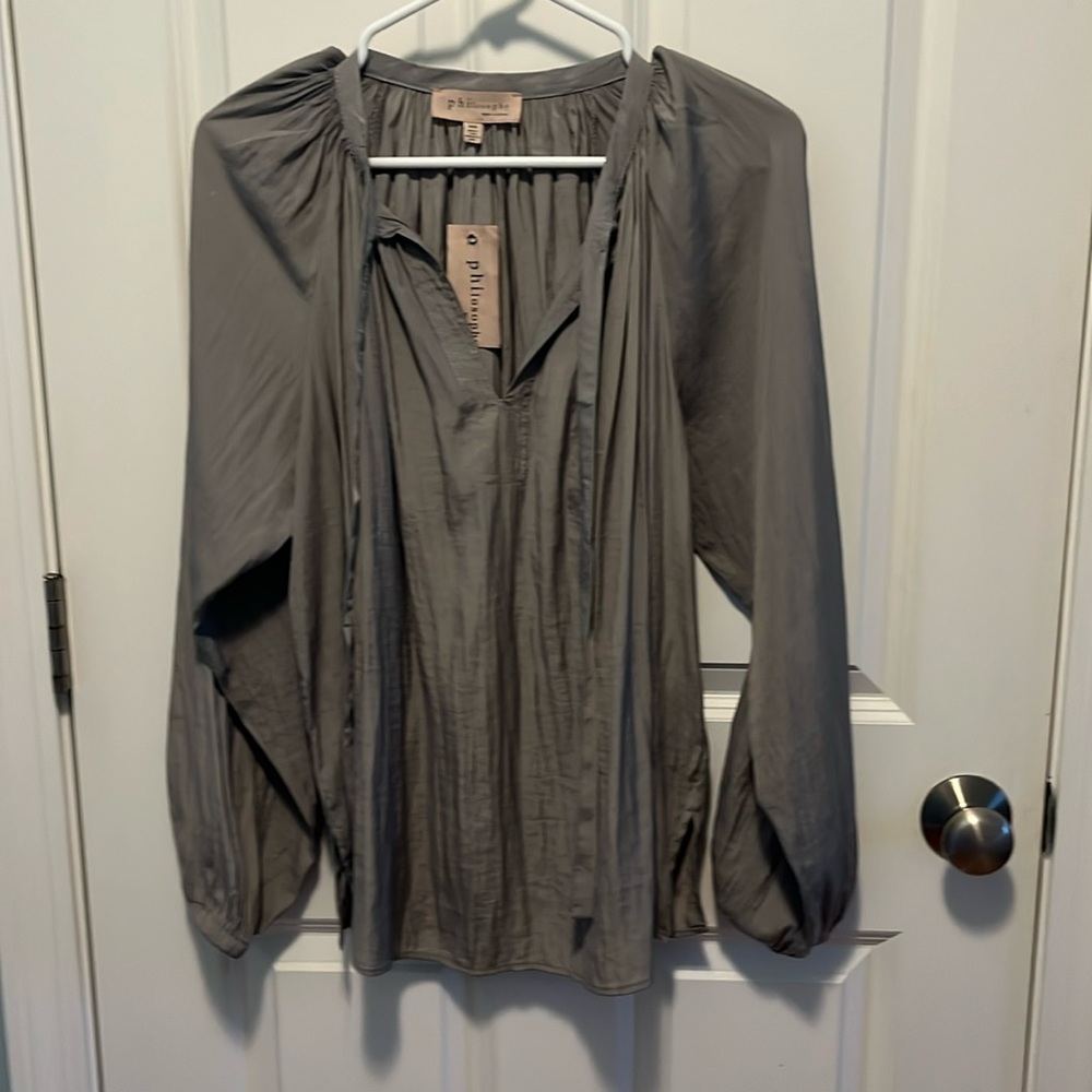 Philosophy lightweight blouse